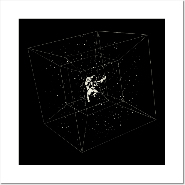 Gravity Tesseract Interstellar by Tobe Fonseca Wall Art by Tobe_Fonseca